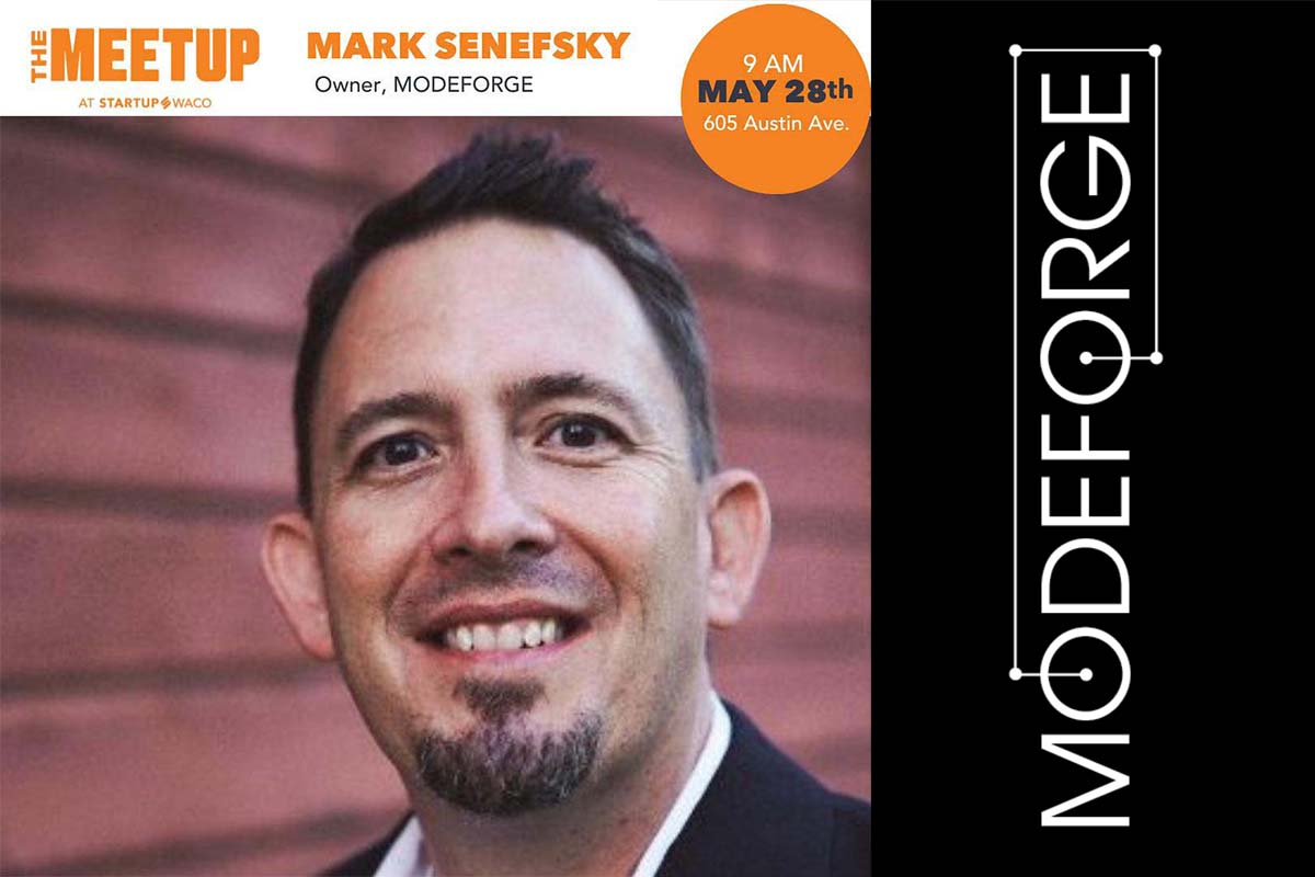 Mark Senefsky speaks at Startup Waco